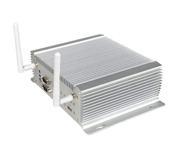 Dual RJ45 ports and six COM ports i5/i7 Industrial Fanless PC