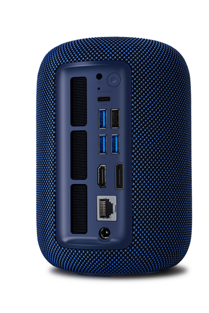 AMD Mini PC with DDR5 RAM and dual speakers 