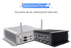 Dual RJ45 ports and six COM ports 3G/4G Industrial Fanless PC