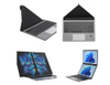 14+14inch Dual screen laptop PC With Intel N150 processor 