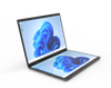 14+14inch Dual screen laptop PC With Intel N150 processor 