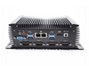 Dual RJ45 ports and six COM ports 3G/4G Industrial Fanless PC